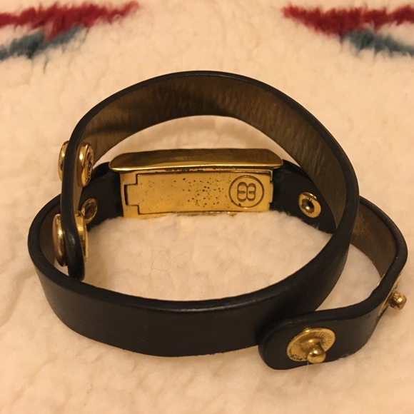 Bezels & Bytes Fitbit Flex Leather Studded Bracelet - Picture 3 of 4